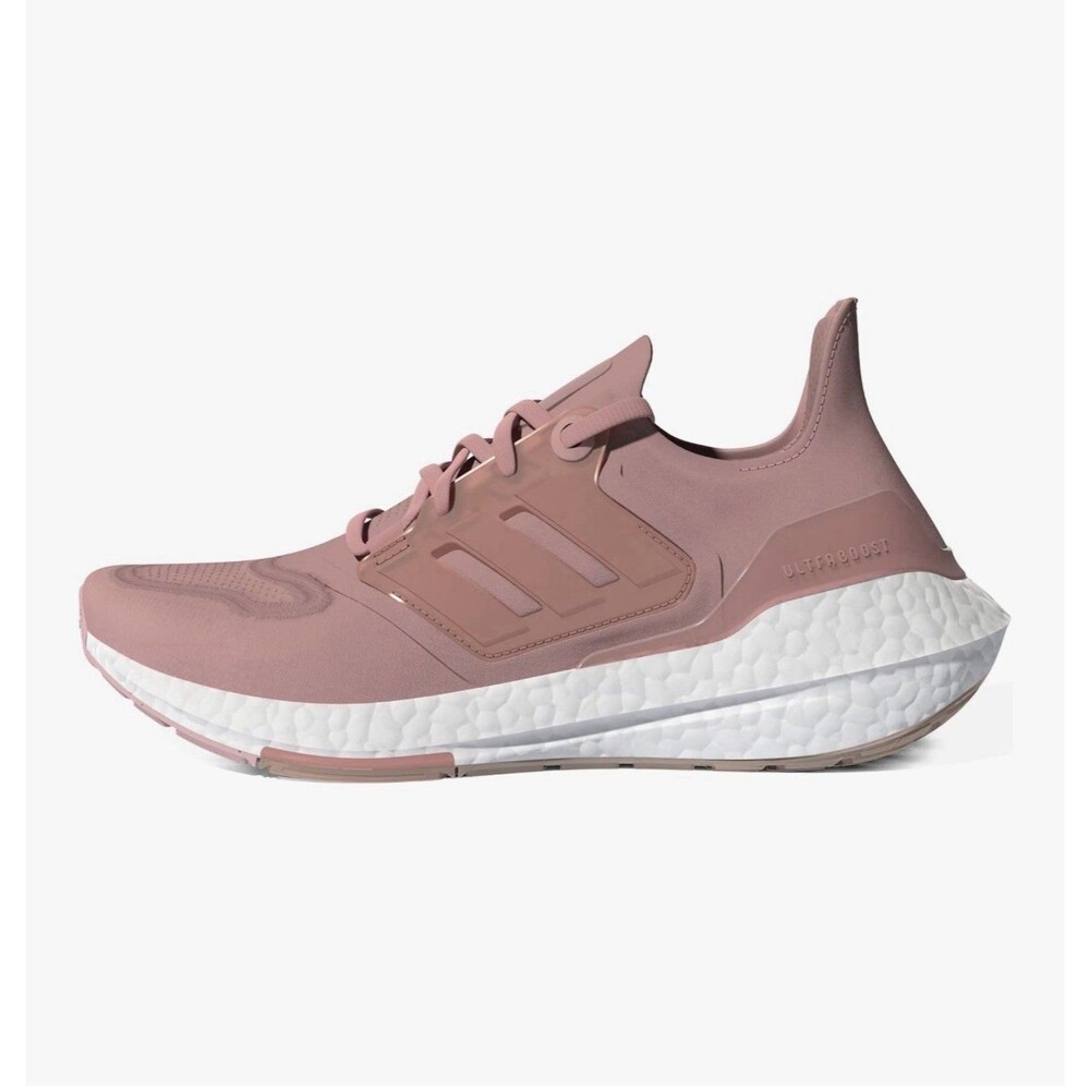 adidas Ultraboost Women’s Running Shoes in Dusty Pink and White